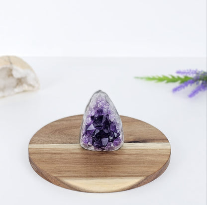 Druse d'améthyste debout – Qualité A – 191 g | Brésil