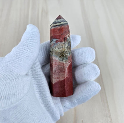 Tour de jaspe rouge – 96 g | Inde