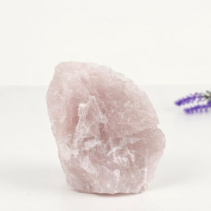 rose quartz raw