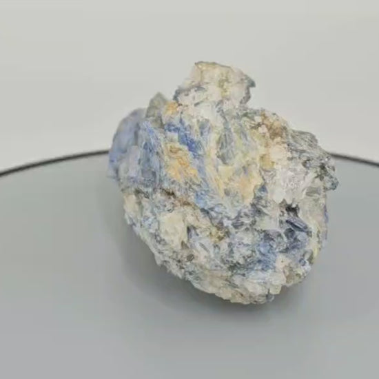 Blue kyanite in matrix video